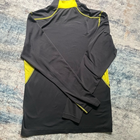 Nike Pro Men's Black and Yellow Dri-fit Combat FITTED - Picture 6 of 8